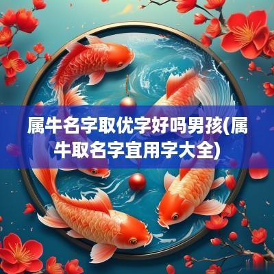 属牛名字取优字好吗男孩(属牛取名字宜用字大全)