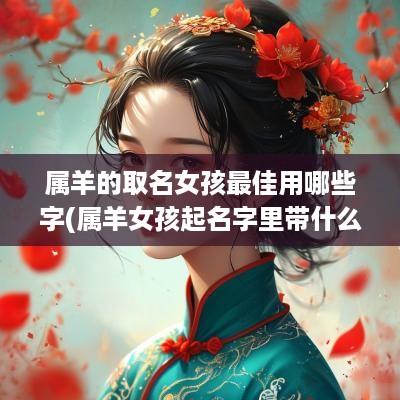 属羊的取名女孩最佳用哪些字(属羊女孩起名字里带什么字好)