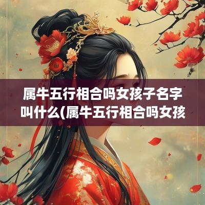 属牛五行相合吗女孩子名字叫什么(属牛五行相合吗女孩子名字怎么取)