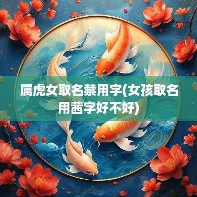 属虎女取名禁用字(女孩取名用茜字好不好)