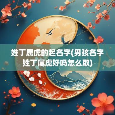姓丁属虎的起名字(男孩名字姓丁属虎好吗怎么取)