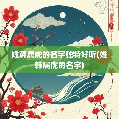 姓韩属虎的名字独特好听(姓韩属虎的名字)