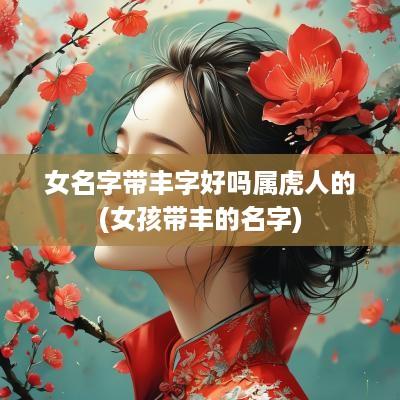 女名字带丰字好吗属虎人的(女孩带丰的名字)
