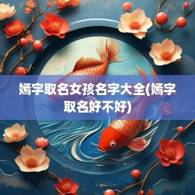 嫣字取名女孩名字大全(嫣字取名好不好)