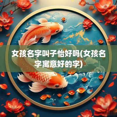 女孩名字叫子怡好吗(女孩名字寓意好的字)