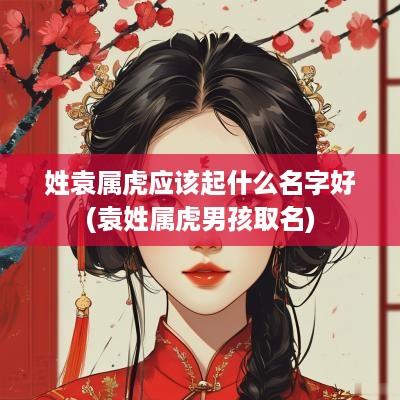 姓袁属虎应该起什么名字好(袁姓属虎男孩取名)