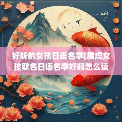好听的女孩日语名字(属虎女孩取名日语名字好吗怎么读)
