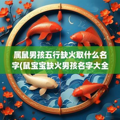 属鼠男孩五行缺火取什么名字(鼠宝宝缺火男孩名字大全好听2025)