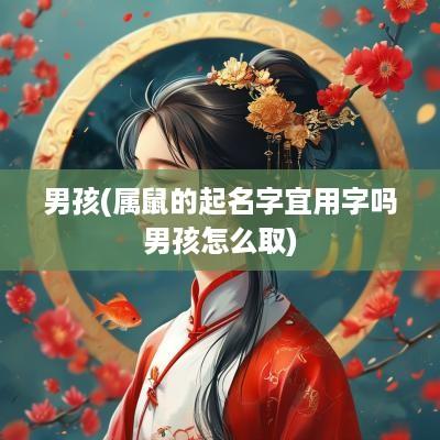 男孩(属鼠的起名字宜用字吗男孩怎么取)