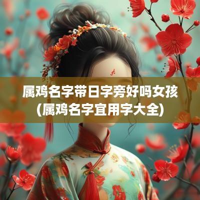 属鸡名字带日字旁好吗女孩(属鸡名字宜用字大全)