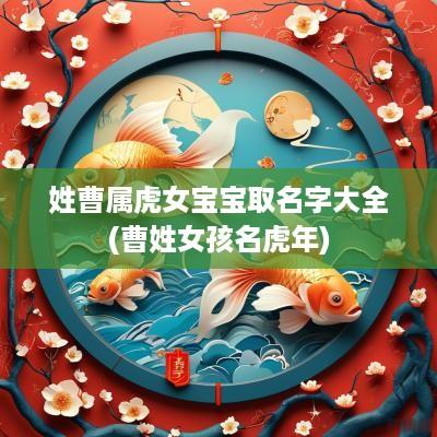 姓曹属虎女宝宝取名字大全(曹姓女孩名蛇年)