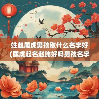 姓赵属虎男孩取什么名字好(属虎起名赵玮好吗男孩名字怎么取)