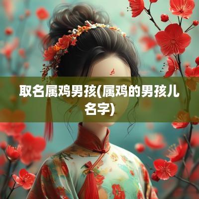 取名属鸡男孩(属鸡的男孩儿名字)