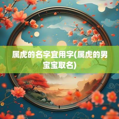 属虎的名字宜用字(属虎的男宝宝取名)