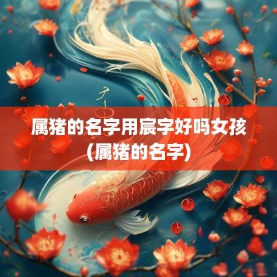属猪的名字用宸字好吗女孩(属猪的名字)