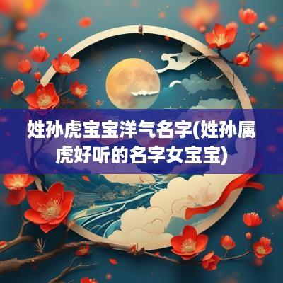 姓孙虎宝宝洋气名字(姓孙属虎好听的名字女宝宝)