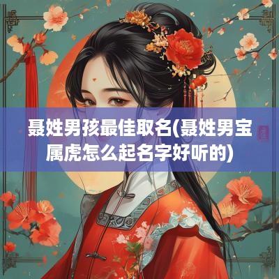 聂姓男孩最佳取名(聂姓男宝属虎怎么起名字好听的)