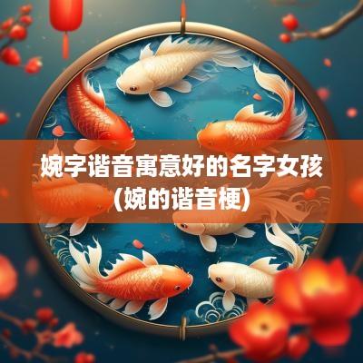 婉字谐音寓意好的名字女孩(婉的谐音梗)