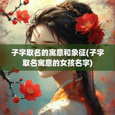 子字取名的寓意和象征(子字取名寓意的女孩名字)