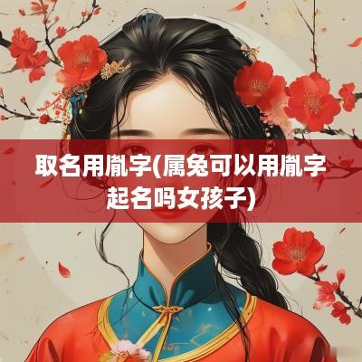 取名用胤字(属兔可以用胤字起名吗女孩子)
