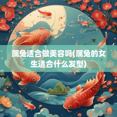 属兔适合做美容吗(属兔的女生适合什么发型)