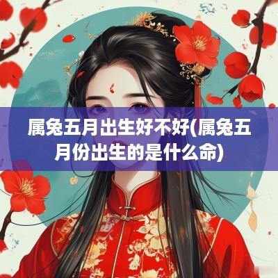 属兔五月出生好不好(属兔五月份出生的是什么命)