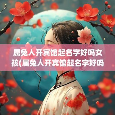 属兔人开宾馆起名字好吗女孩(属兔人开宾馆起名字好吗男孩)