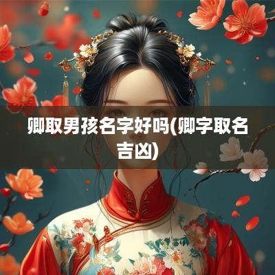 卿取男孩名字好吗(卿字取名吉凶)