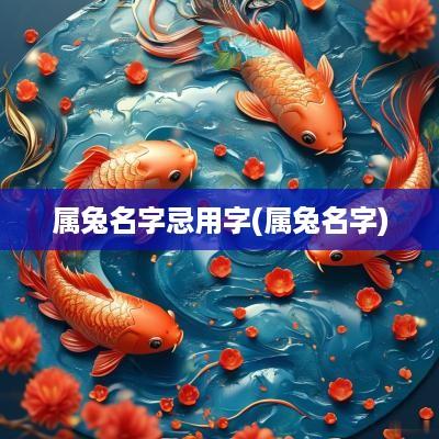属兔名字忌用字(属兔名字)