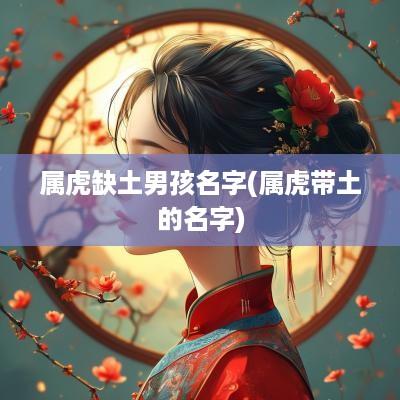 属虎缺土男孩名字(属虎带土的名字)