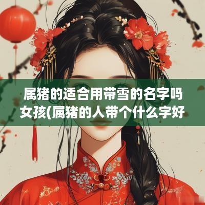 属猪的适合用带雪的名字吗女孩(属猪的人带个什么字好)