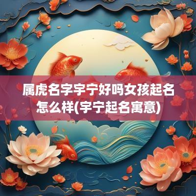 属虎名字宇宁好吗女孩起名怎么样(宇宁起名寓意)