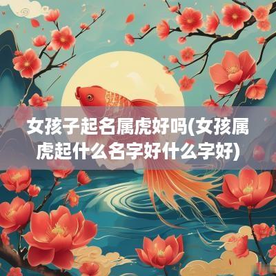 女孩子起名属虎好吗(女孩属虎起什么名字好什么字好)