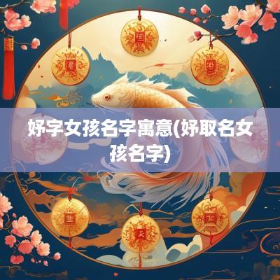 妤字女孩名字寓意(妤取名女孩名字)
