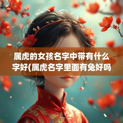 属虎的女孩名字中带有什么字好(属虎名字里面有兔好吗女孩取名)
