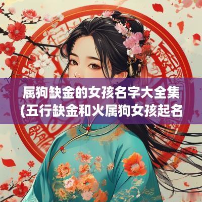 属狗缺金的女孩名字大全集(五行缺金和火属狗女孩起名字好吗怎么样)