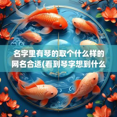 名字里有琴的取个什么样的网名合适(看到琴字想到什么名字好听呢)