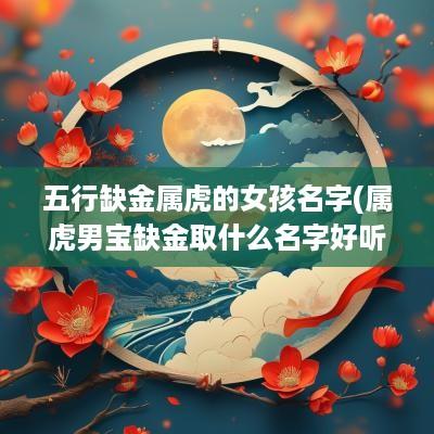 五行缺金属虎的女孩名字(属虎男宝缺金取什么名字好听点)