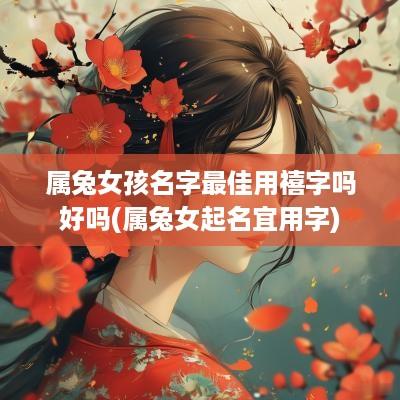 属兔女孩名字最佳用禧字吗好吗(属兔女起名宜用字)