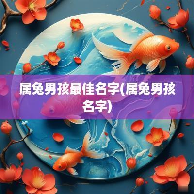 属兔男孩最佳名字(属兔男孩名字)