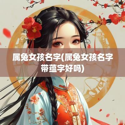 属兔女孩名字(属兔女孩名字带蕴字好吗)
