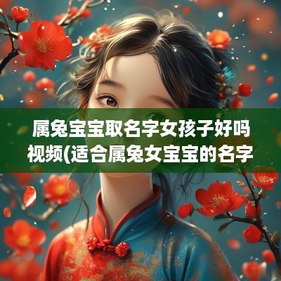 属兔宝宝取名字女孩子好吗视频(适合属兔女宝宝的名字)