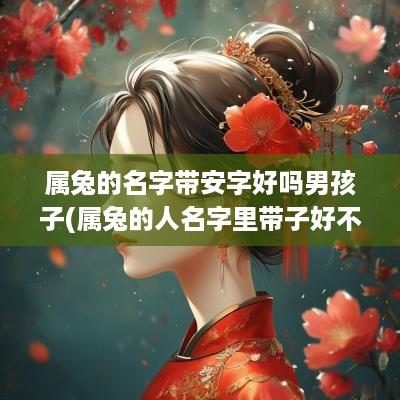 属兔的名字带安字好吗男孩子(属兔的人名字里带子好不好)