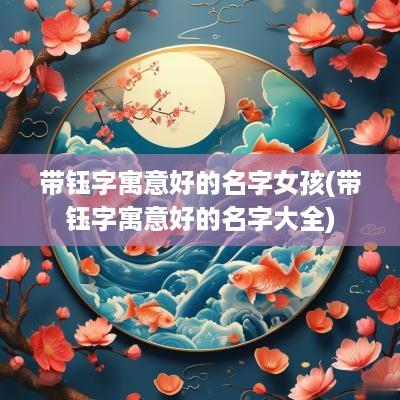 带钰字寓意好的名字女孩(带钰字寓意好的名字大全)