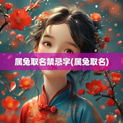 属兔取名禁忌字(属兔取名)