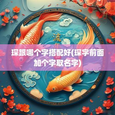 琛跟哪个字搭配好(琛字前面加个字取名字)