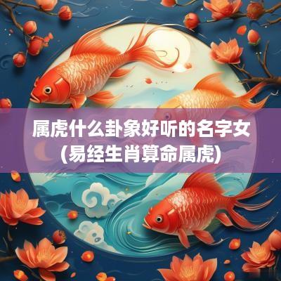 属虎什么卦象好听的名字女(易经生肖算命属虎)