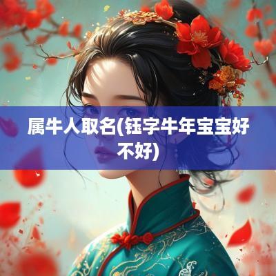 属牛人取名(钰字蛇年宝宝好不好)