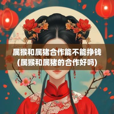 属猴和属猪合作能不能挣钱(属猴和属猪的合作好吗)