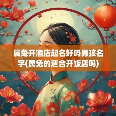属兔开酒店起名好吗男孩名字(属兔的适合开饭店吗)